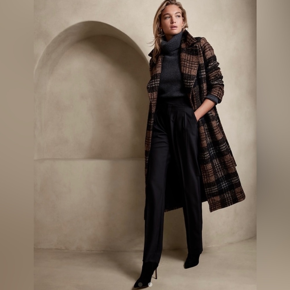 Banana republic Italian wool coat